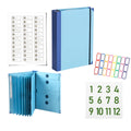 A4 Accordion File Organizer – 12 Pocket Expanding Document Folder