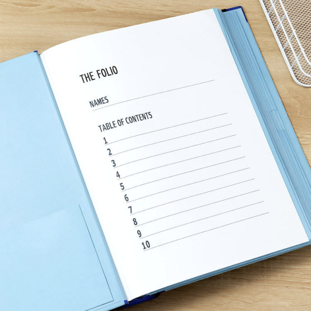 A4 Accordion File Organizer – 12 Pocket Expanding Document Folder